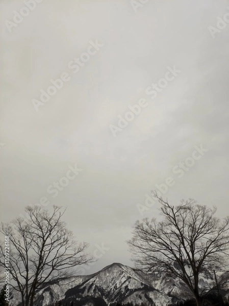 Obraz Cold morning in Yuzawa, Japan