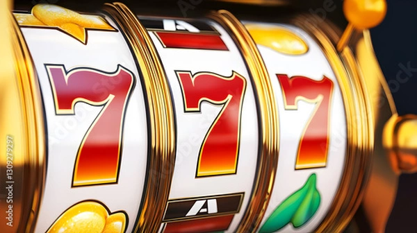 Obraz Nightlife thrills exciting slot machine wins and fortunate gaming moments