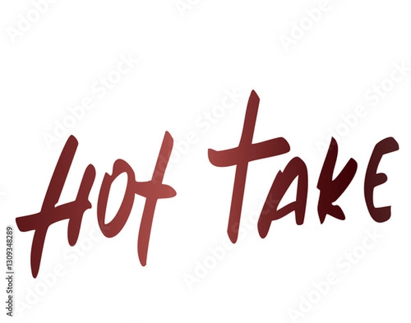 Obraz Hot Take