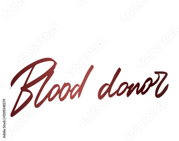 Obraz Blood donor