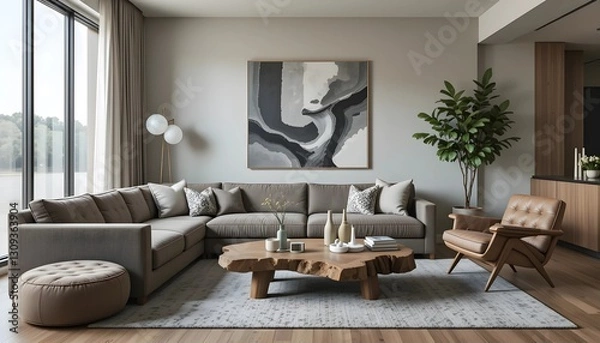 Fototapeta Modern interior
Home decor
Living room interior
Living room
Sofa