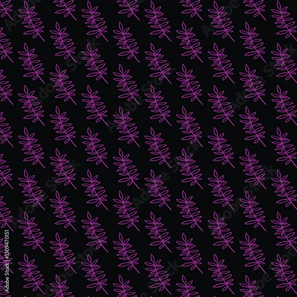 Fototapeta seamless floral pattern