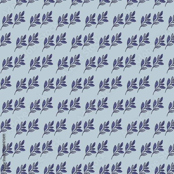 Obraz seamless pattern with formulas