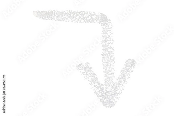 Fototapeta chalk arrow isolated png scribble chalkboard 