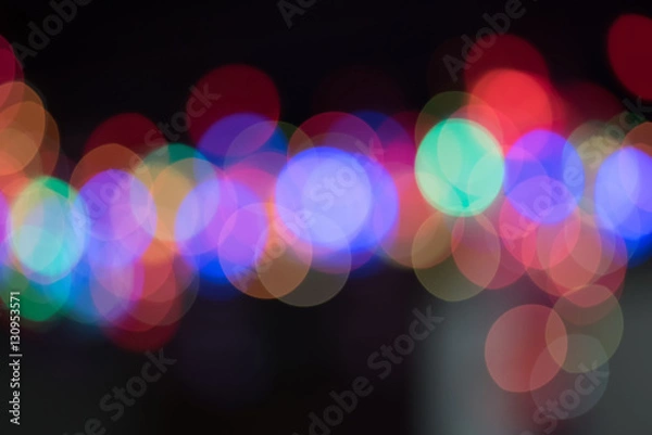 Fototapeta bokeh light background