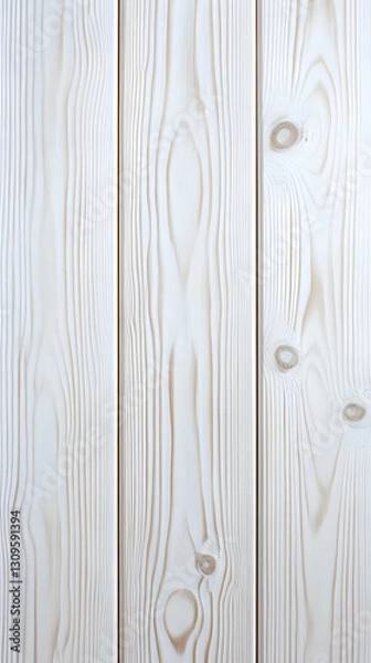 Obraz White Wooden Planks Background Texture