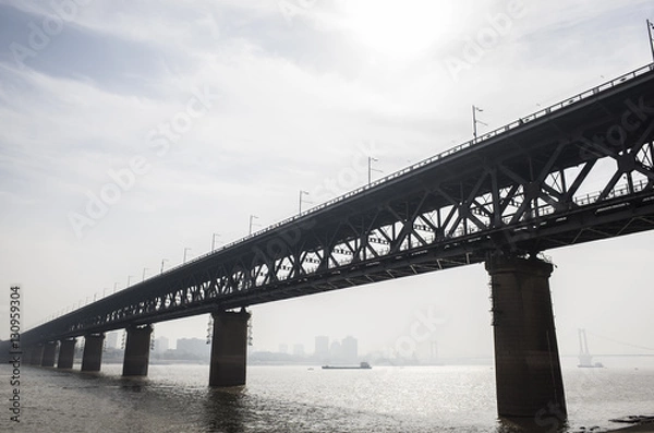 Fototapeta 武漢長江大橋