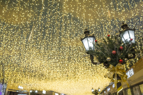 Fototapeta クリスマスイルミネーション