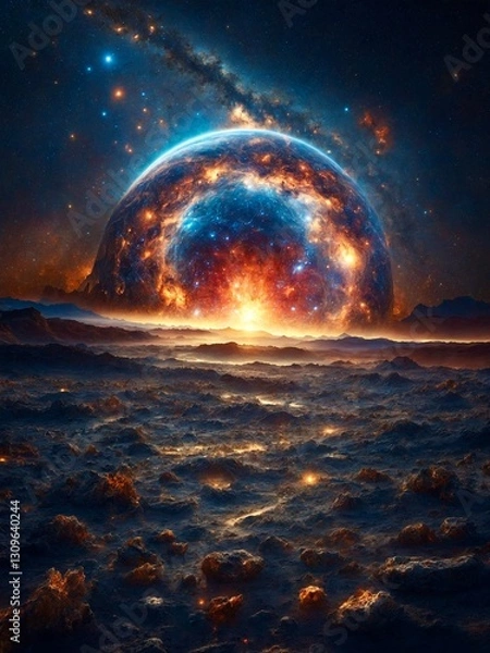 Obraz Undiscovered Universe Chronicles: A Journey Beyond the Known