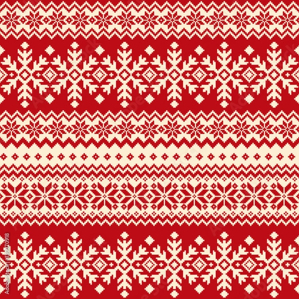 Fototapeta ノルディック柄,