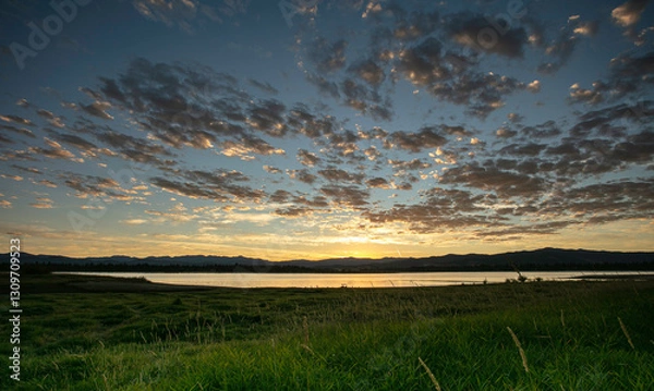Obraz Cascade Lake Sunrise