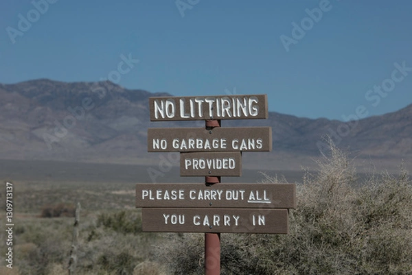 Obraz Misspelled road sign