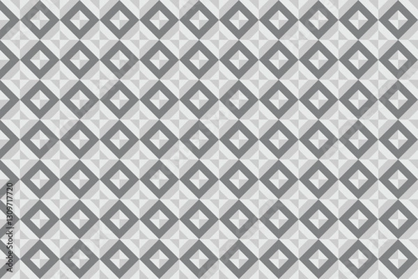 Fototapeta seamless pattern with gray squares 