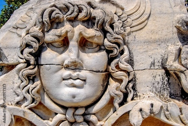 Fototapeta Medusa Haupt in Didyma