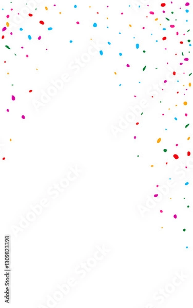 Obraz Blast Shine Carnival Vector White Background.