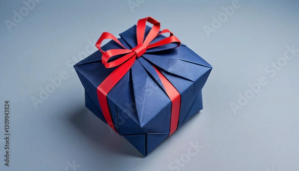 Obraz origami gift box