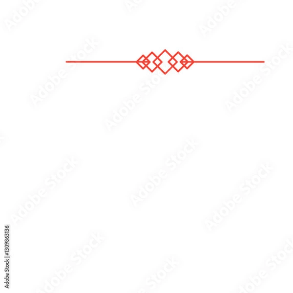 Fototapeta divider chinese style