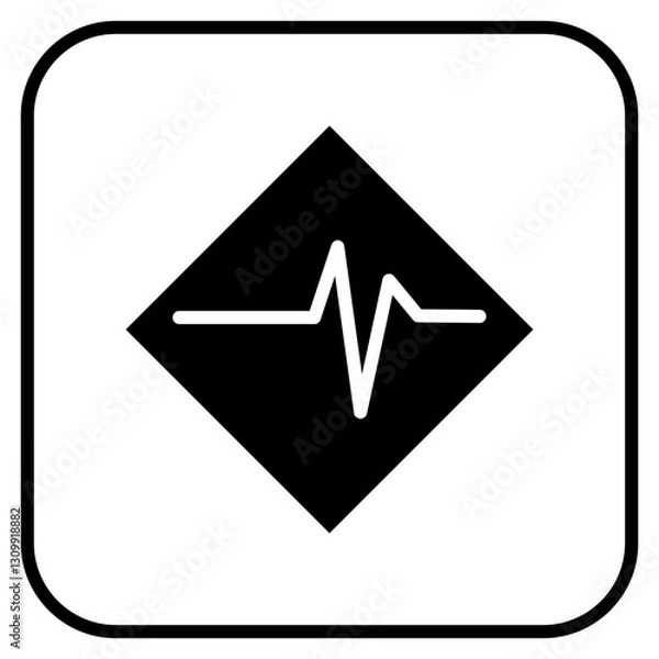 Obraz ECG sign