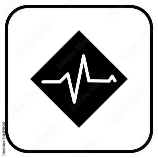 Obraz ECG sign