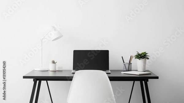 Fototapeta Modern Workspace Desk Setup (1)