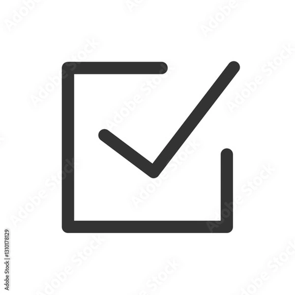 Fototapeta Commonly used outline icon pack
