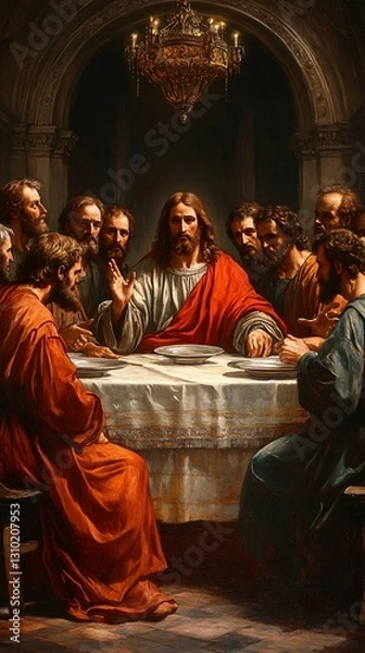 Obraz the last supper painting