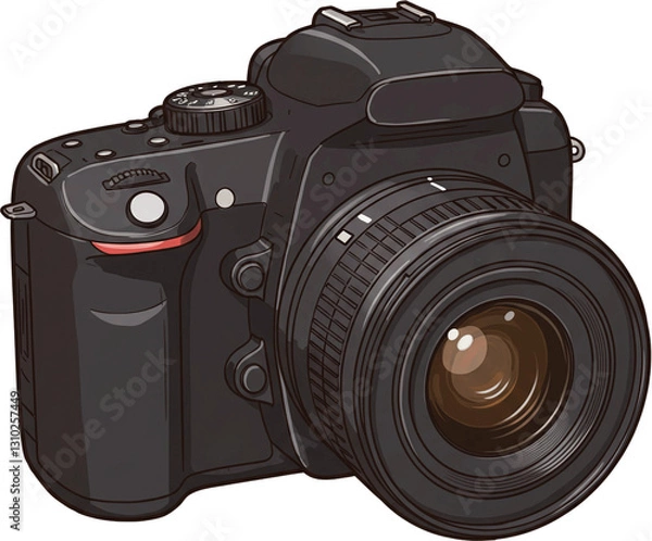 Obraz old photo camera