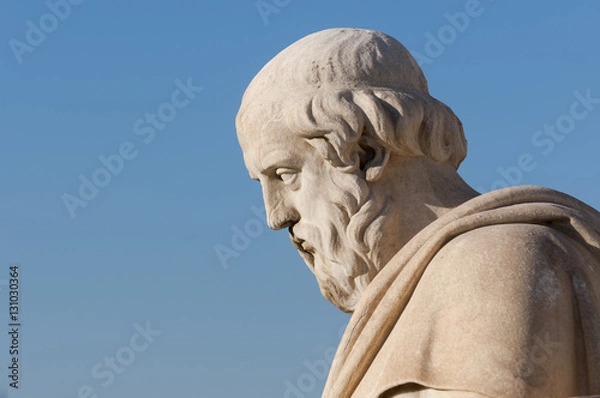 Fototapeta classic Plato statue