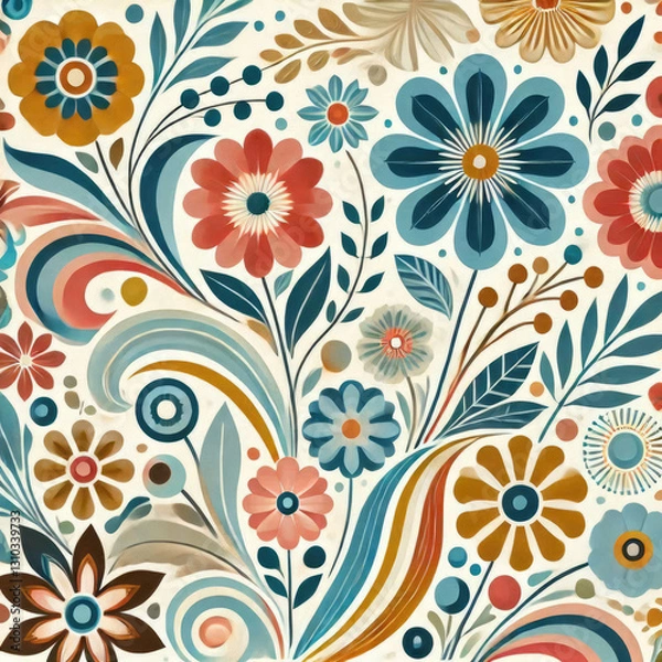 Fototapeta seamless pattern background