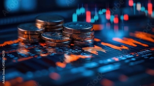 Obraz A fintech company creating AIdriven financial planning tools for individual investors, FinTech, Techdriven and accessible