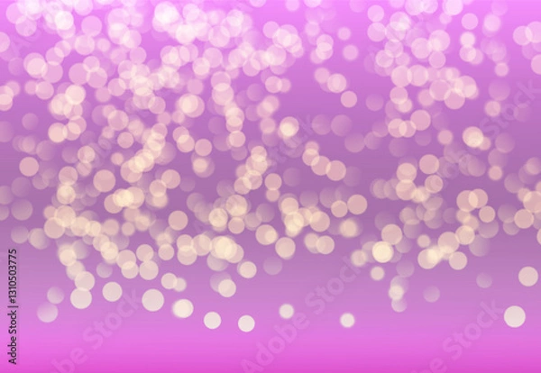 Fototapeta Abstract bokeh lights with light purple background, beautiful bokeh from water droplets 