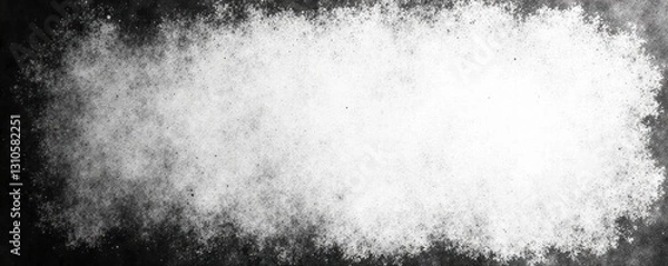Fototapeta Black & white grunge texture; abstract distressed background, backdrop, grain