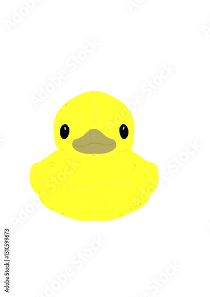 Obraz yellow duck