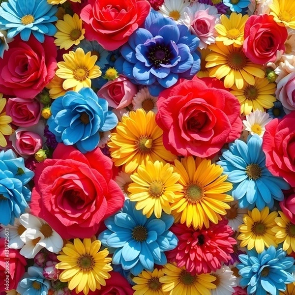 Obraz a beautiful flower pattern