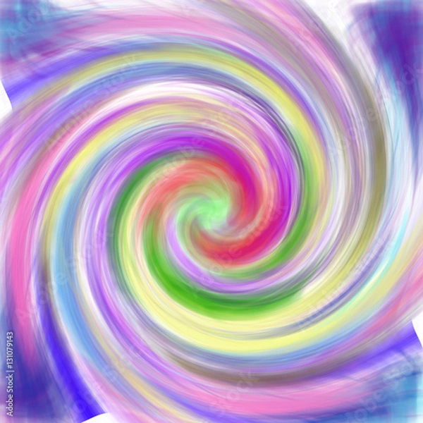 Fototapeta Abstract background with paint stains in different colors