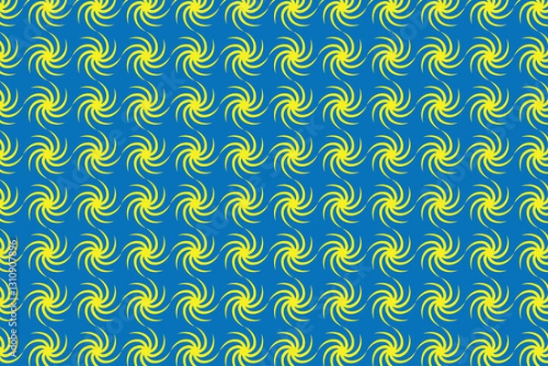 Fototapeta seamless pattern with colorful waves