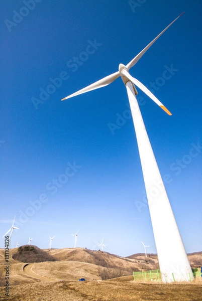 Obraz wind generator on the field1