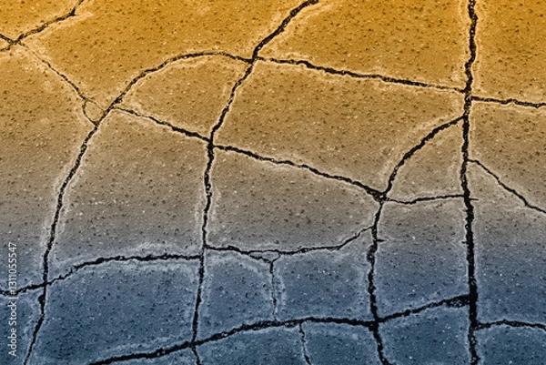 Obraz 
background texture texture color cracks gradient