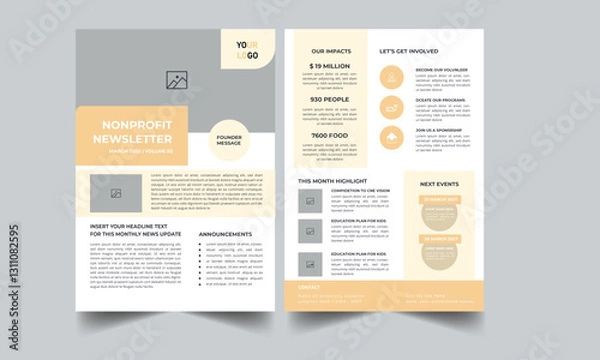 Obraz Nonprofit Newsletter