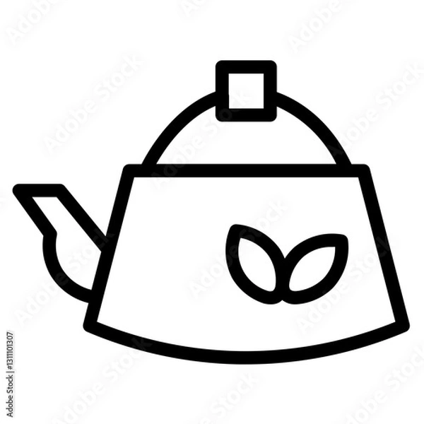 Obraz Kettle Teapot Drink Line Icon