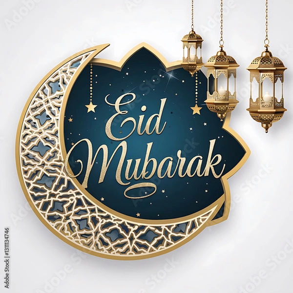 Fototapeta Eid Mubarak