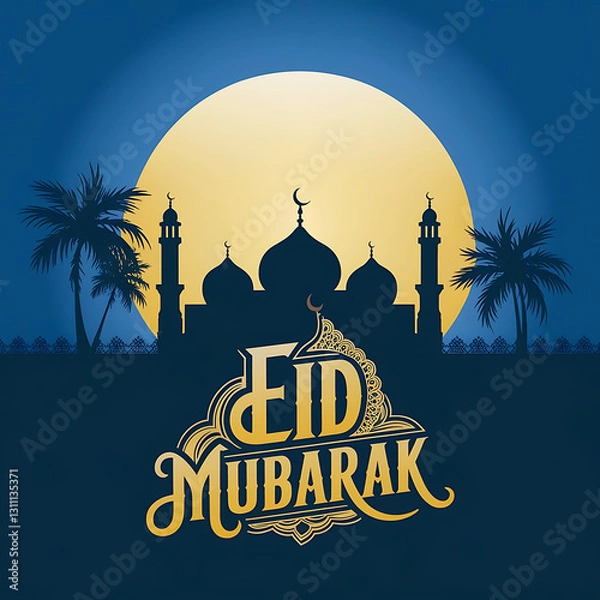 Fototapeta Eid Mubarak