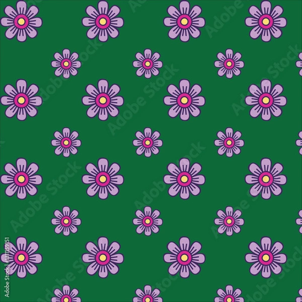 Obraz seamless floral pattern