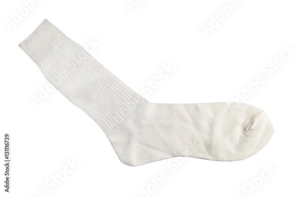 Obraz Sock / Sock on white background.