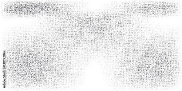 Fototapeta halfton pattern dot background texture overlay grunge distress linear vector.