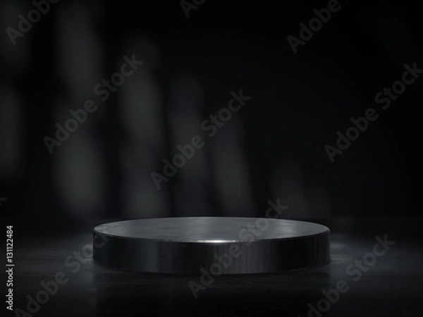 Obraz Product showcase spotlight background.3D rendering
