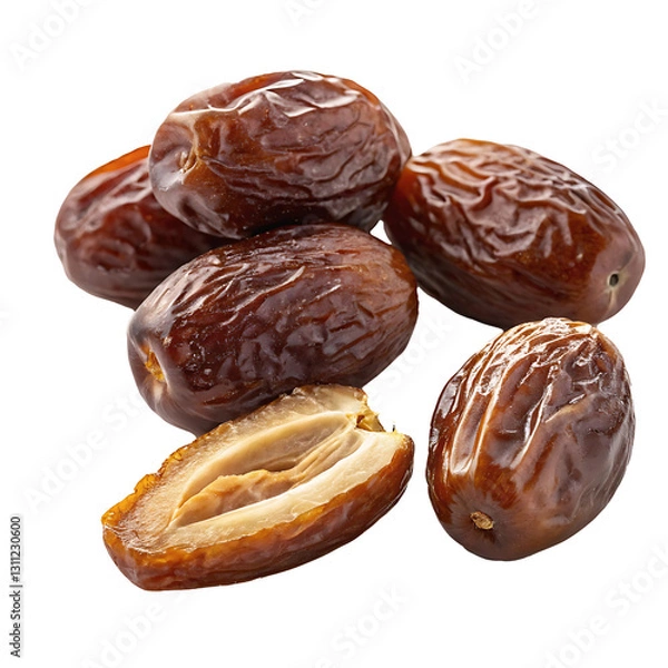 Obraz Date Fruit Isolated on Transparent Background