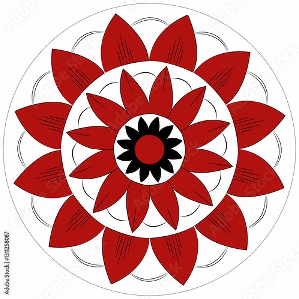 Obraz mandala design vector