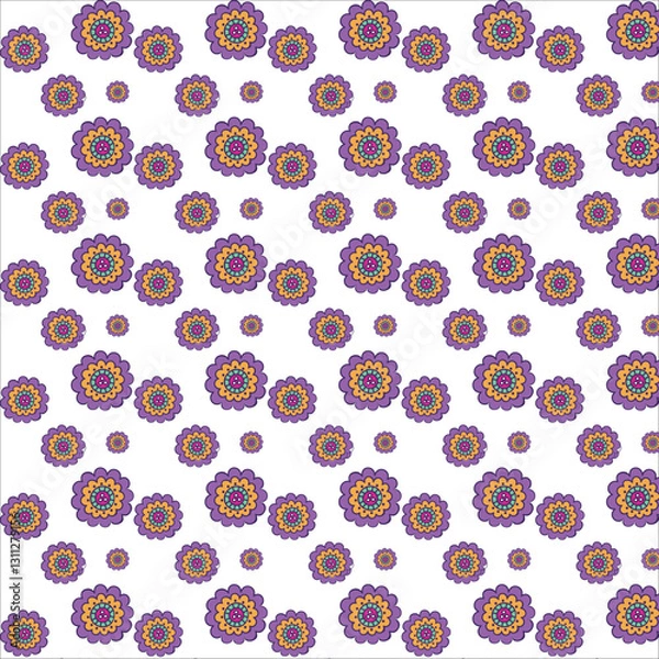 Obraz seamless floral pattern