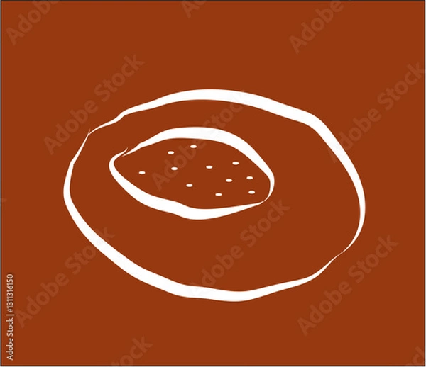 Obraz uzbek bread.eps